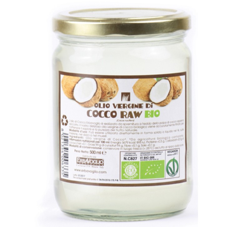 OLIO DI COCCO BIO 500ML (I6/EB11