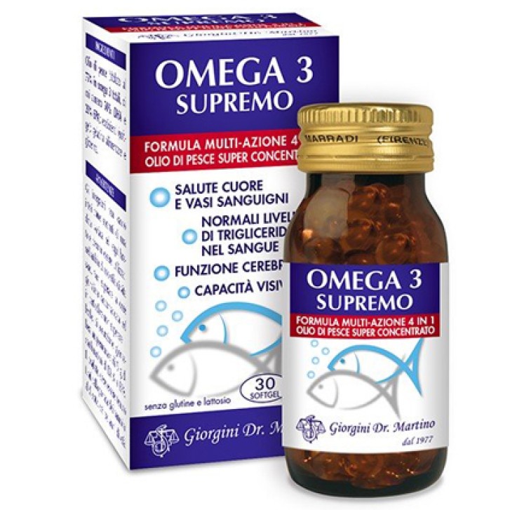 OMEGA 3 SUPREMO 30 SOFTGEL GIORG