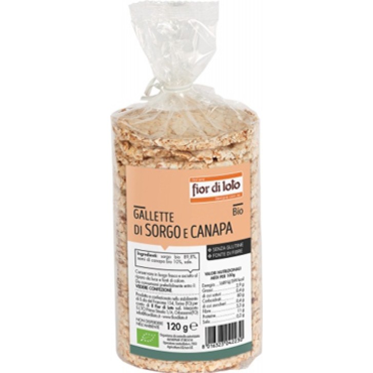 GALLETTE SORGO E CANAPA 120G