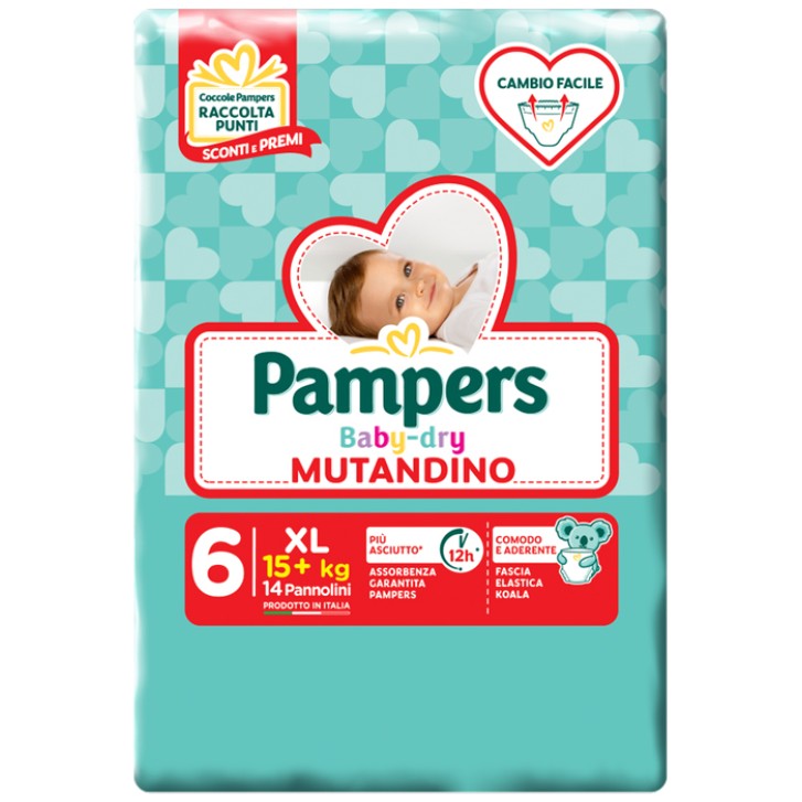 PAMPERS BD MUT EXL 14PZ 1721