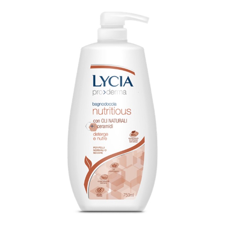 LYCIA PRODERMA BAGNODOCCIA NUTRITIOUS 750 ML