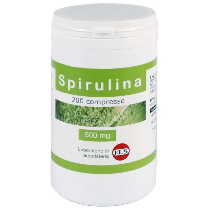 SPIRULINA 200CPR 500MG KOS