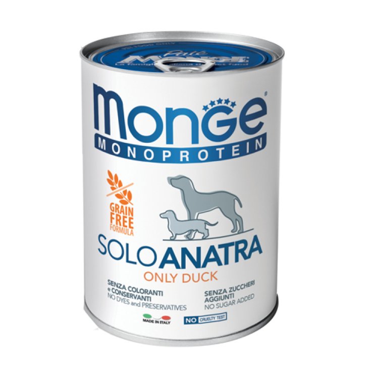 MONGE MONOPROT 100% ANATRA400G