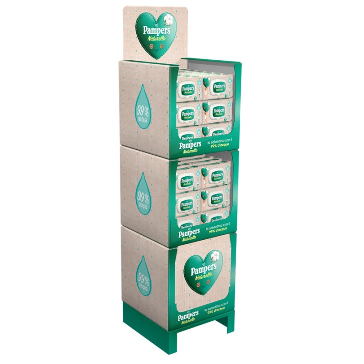 PAMPERS CD WIPES ACQ PURA 52PZ