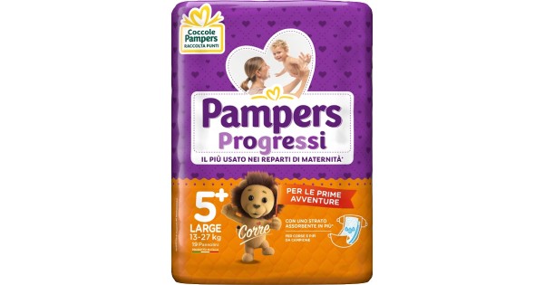 PAMPERS PROGRESSI LARG 19PZ 0244