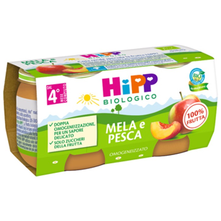 HIPP OMOG MELA/PESCA 2X80G
