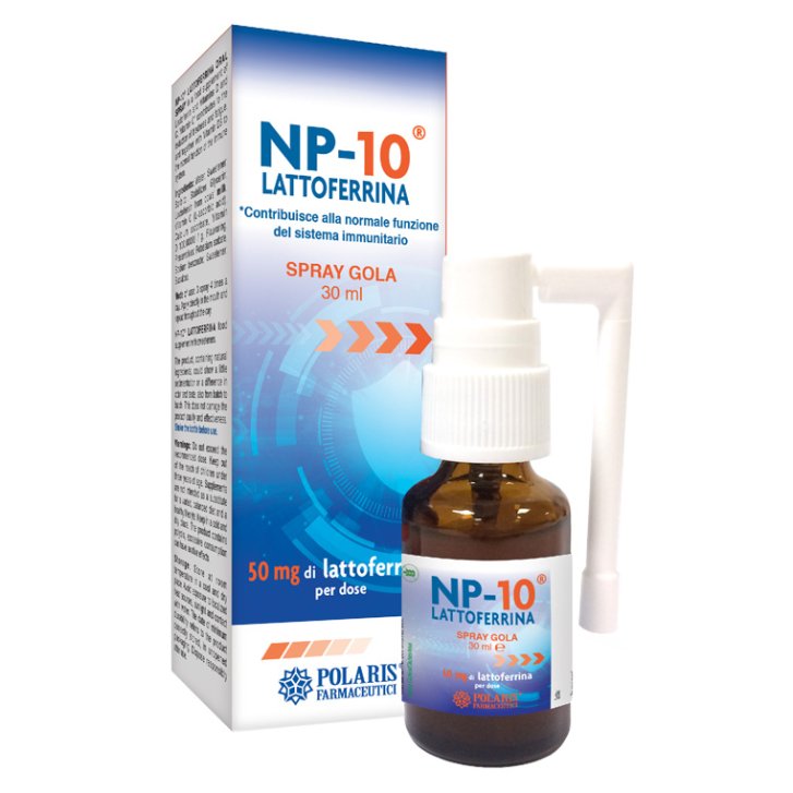 NP 10 LATTOFERRINA SPR GOLA 30ML