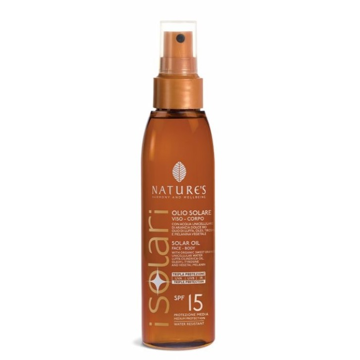 SOLARI NATURES OLIO SOL SPF15