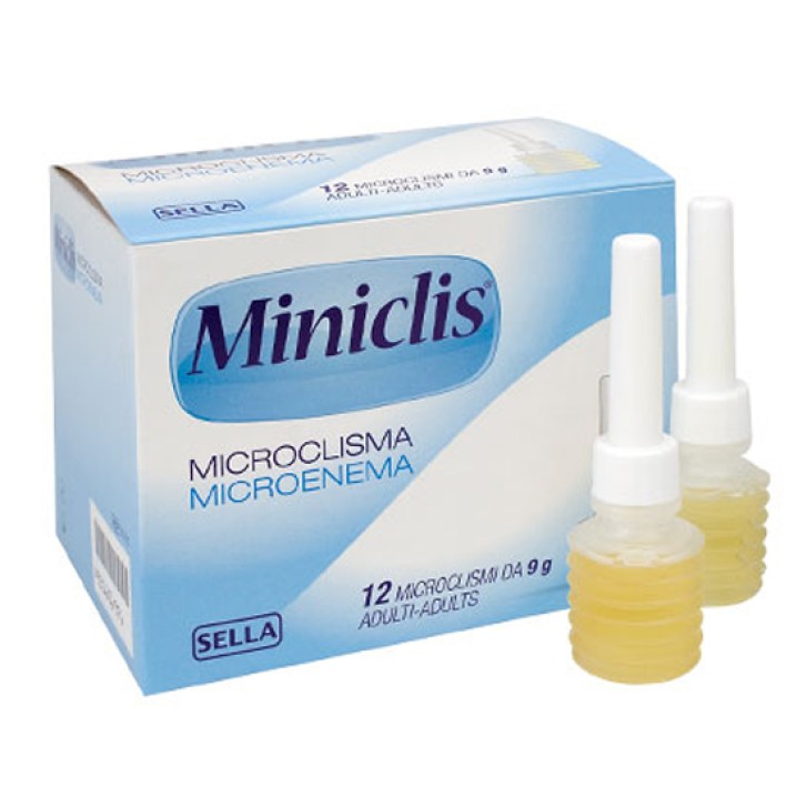 MINICLIS adulti 9G 12 microclismi CL II