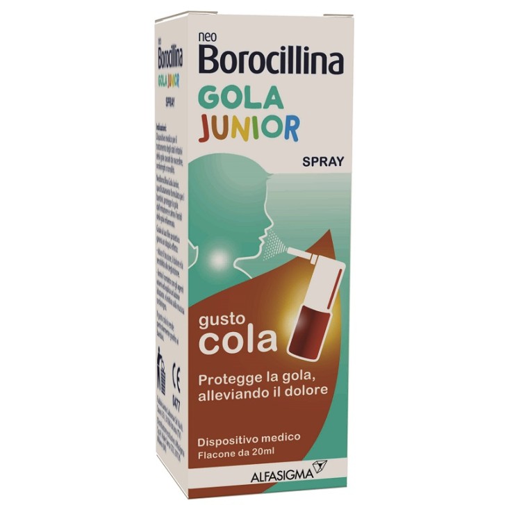 NEOBOROCILLINA GOLA JUNIOR SPRAY 20 ML COLA