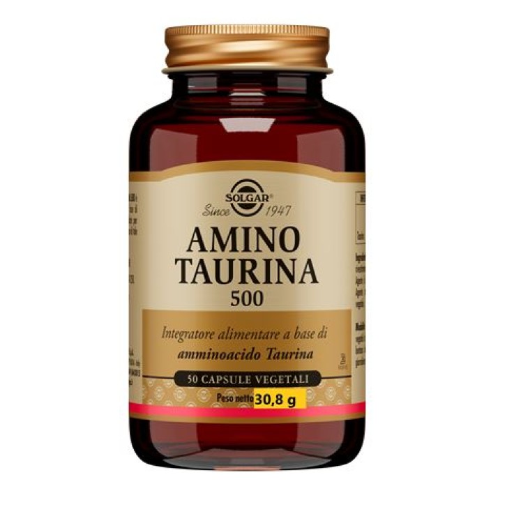 AMINO TAURINA 500 50CPS VEG SOLG