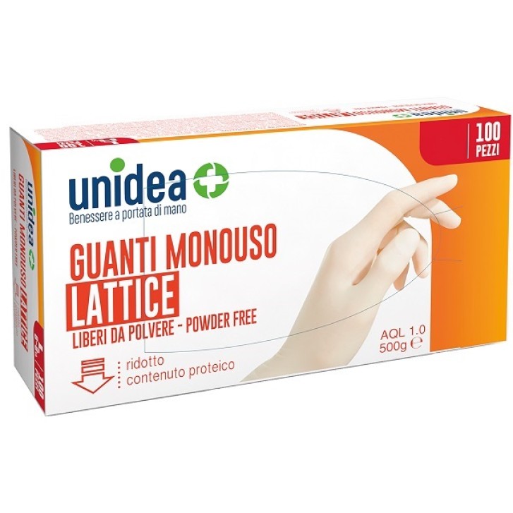 UNIDEA GUANTI S/POLV LAT  L