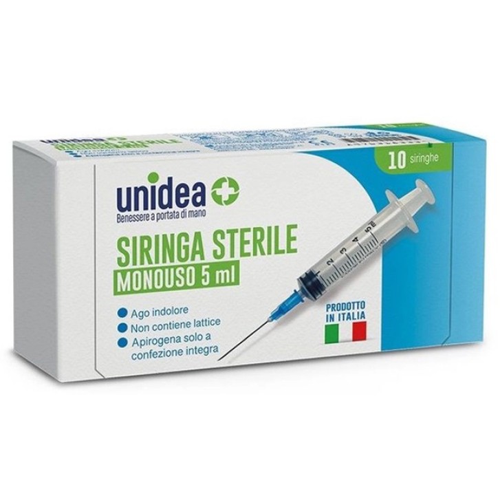 UNIDEA SIRINGA MONOUSO    5ML