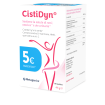 CistiDyn Integratore Vie Urinarie D-mannosio Vitamina C Mirtillo 14 Bustine - Metagenics
