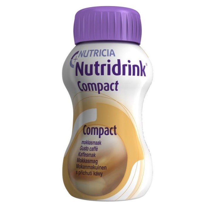 NUTRICIA NUTRIDRINK COMPACT GUSTO CAFFE' 4 BOTTIGLIE DA 125ML