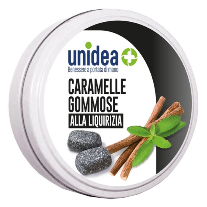 UNIDEA CARAM GOM LIQUIRIZ 40G
