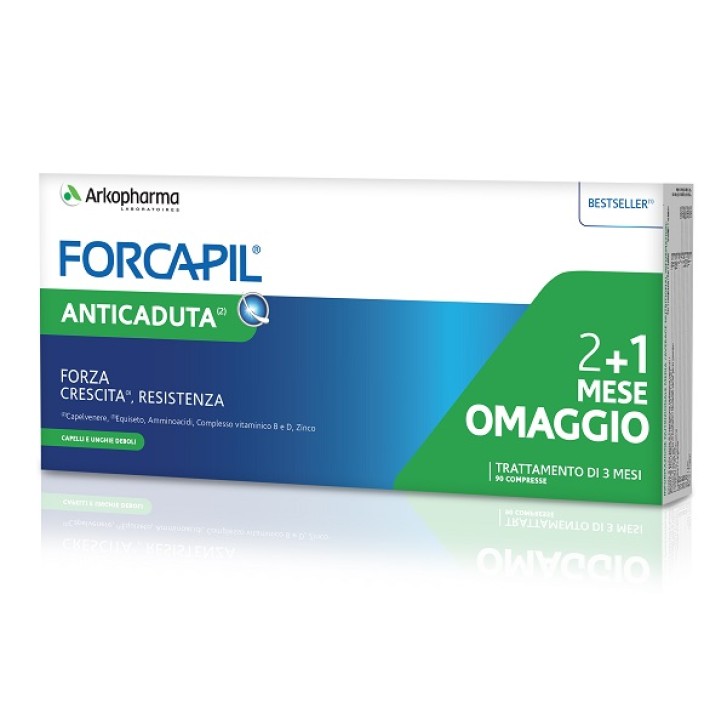 FORCAPIL PACK ANTICADUTA 3 BLISTER DA 30 COMPRESSE