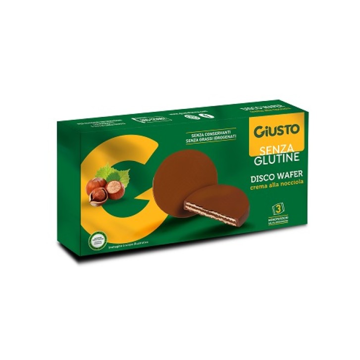 GIUSTO S/G DISCO WAFER 3PZ 30G