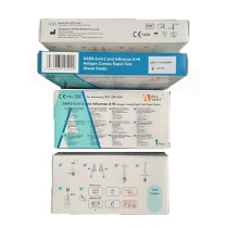 TEST ANTIGENICO RAPIDO COVID-19 ALLTEST AUTODIAGNOSTICO DETERMINAZIONE QUALITATIVA ANTIGENI SARS-COV-2 E INFLUENZA A+B IN TAMPONI NASALI MEDIANTE IMMUNOCROMATOGRAFIA
