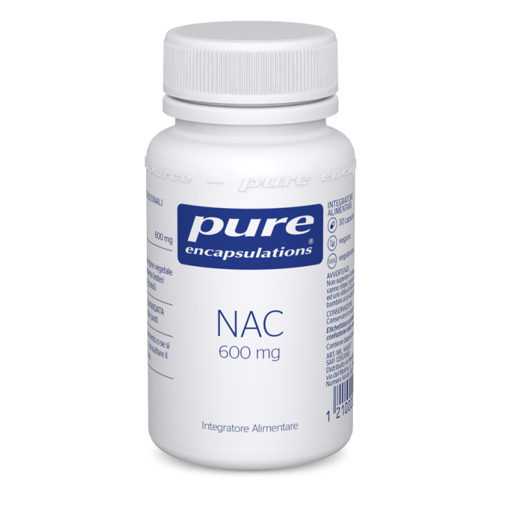 PURE ENCAPSUL NAC 600MG 30CPS