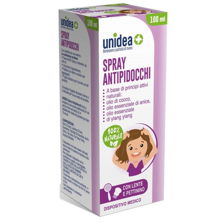 UNIDEA SPRAY ANTIP+PET+LE 100ML