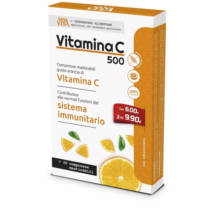 SANAVITA VITAMINA C MAST 30CPR