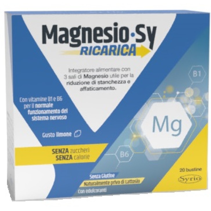 MAGNESIO SY RICARICA 20BST(VIT.B