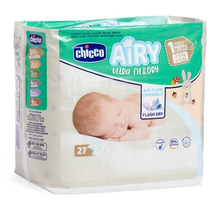 CH AIRY NEWBORN PANNOLINO 27PZ