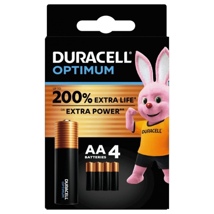 DURACELL PILE OPTIMUM AA B4 16PZ