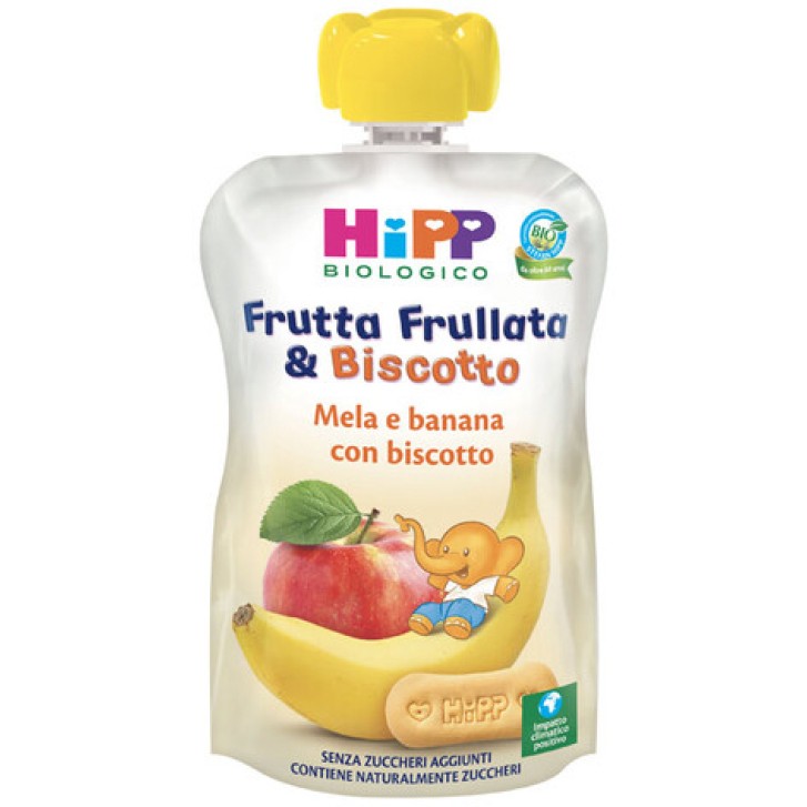 HIPP FRUTTA FRULL&ampBISC MELA BA