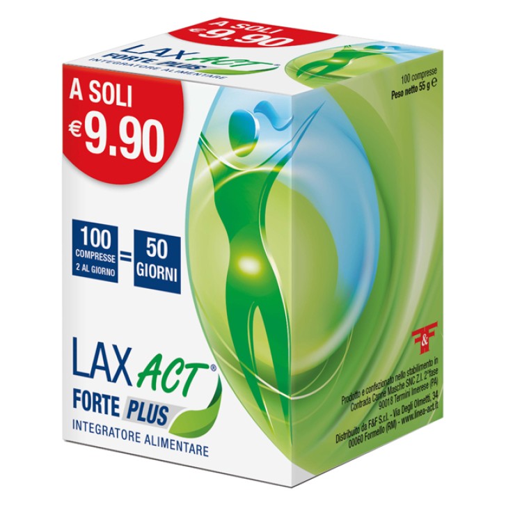 LAX ACT FORTE PLUS 100CPR