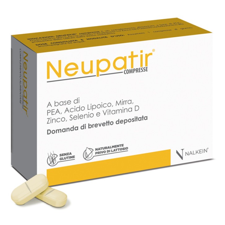 Neupatir integratore 30 compresse senza glutine e lattosio