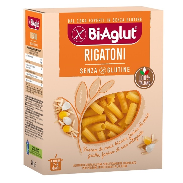 BIAGLUT RIGATONI 400GR S/G