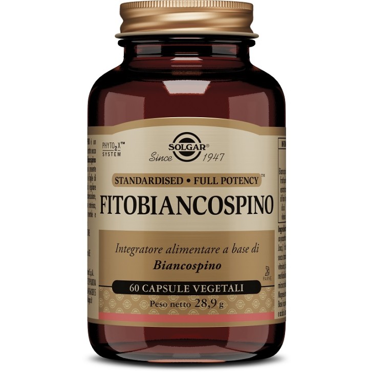 SOLGAR FITOBIANCOSPINO 60CPS VEG