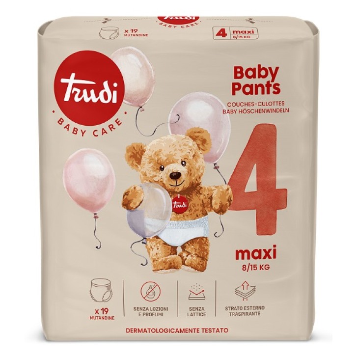 TRUDI BABY PANTS MX 8/15KG 19P