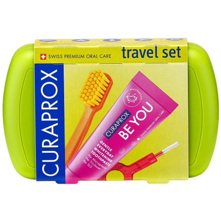 CURAPROX TRAVEL SET GREEN