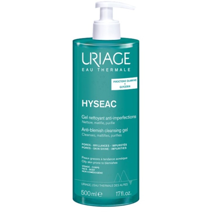 URIAGE HYSEAC GEL NETTOYANT 500M