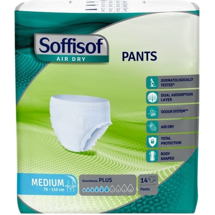 SOFFISOF AIR DRY PANTS PLUS L