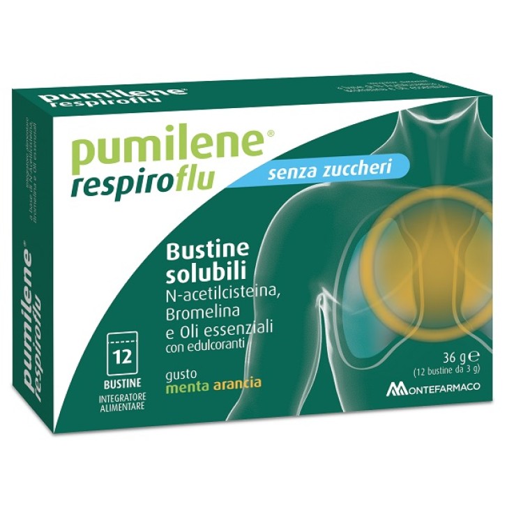 PUMILENE RESPIRO FLU 12BST BROM/