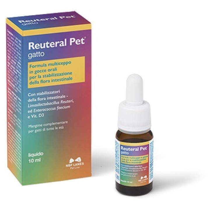 V REUTERAL PET GATTO GOCCE 10ML