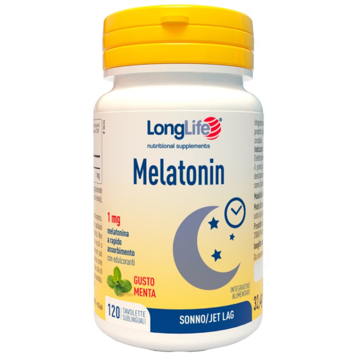 LONGLIFE MELATON 1MG MENTA 120TA