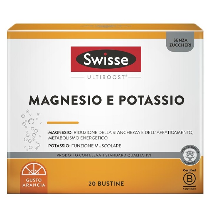 SWISSE MAGNESIO POTASSIO 20BUST