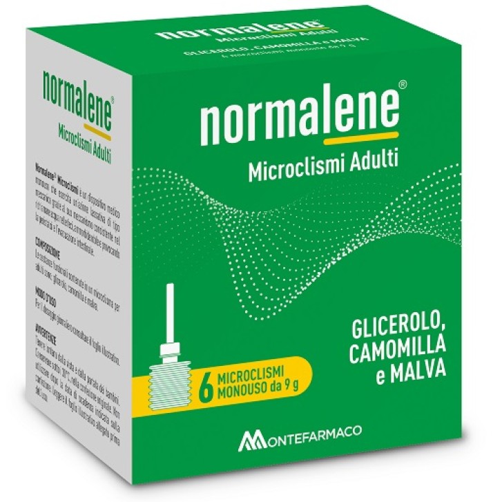 NORMALENE MICROCLISMI ADULTI RETTALI 6 PEZZI