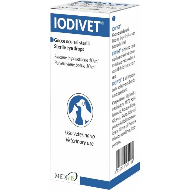 V IODIVET SOLUZIONE OFT 10ML