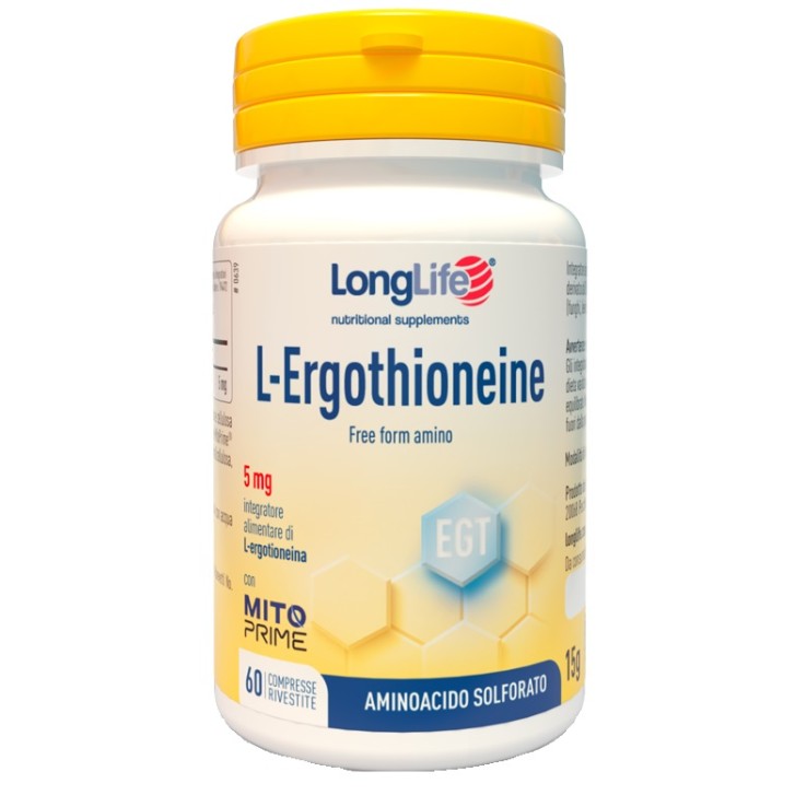 LONGLIFE L-ERGOTHIONEINE 60CPR
