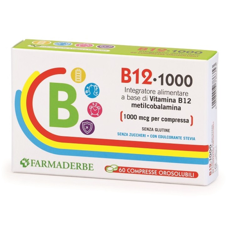 B12 1000 60CPR OROSOLUBILI FAR