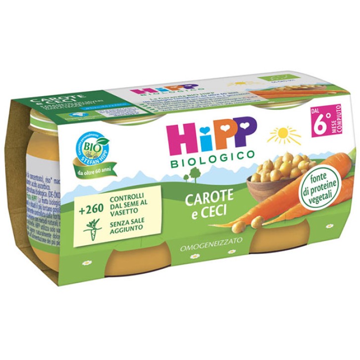HIPP OMOG BIO CAROTE/CECI 2X80GR