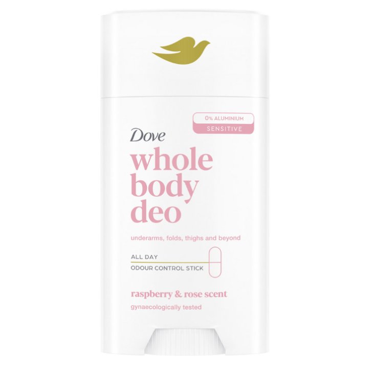 DOVE WBD RASPBE&ROSA STICK 75ML