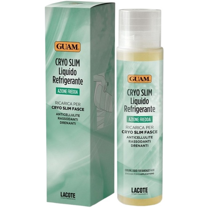 Cryo Slim Liquido Refrigerante Anticellulite Ricarica per Fasce 250ml - Guam