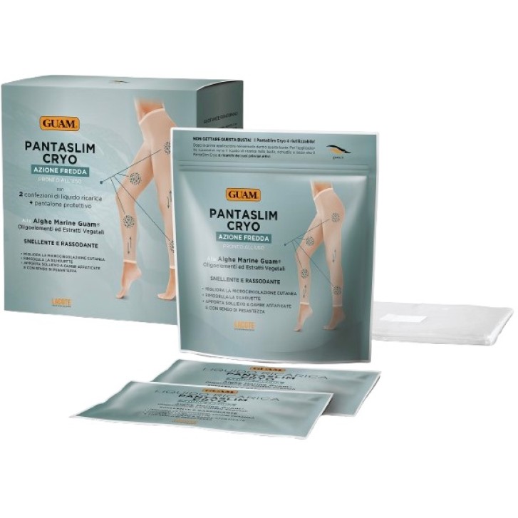 PantaSlim Cryo Trattamento Snellente Rassodante Effetto Freddo 2 Ricariche 100ml - GUAM